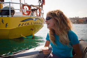 Roxanne Schinas, Yacht Mollyhawk